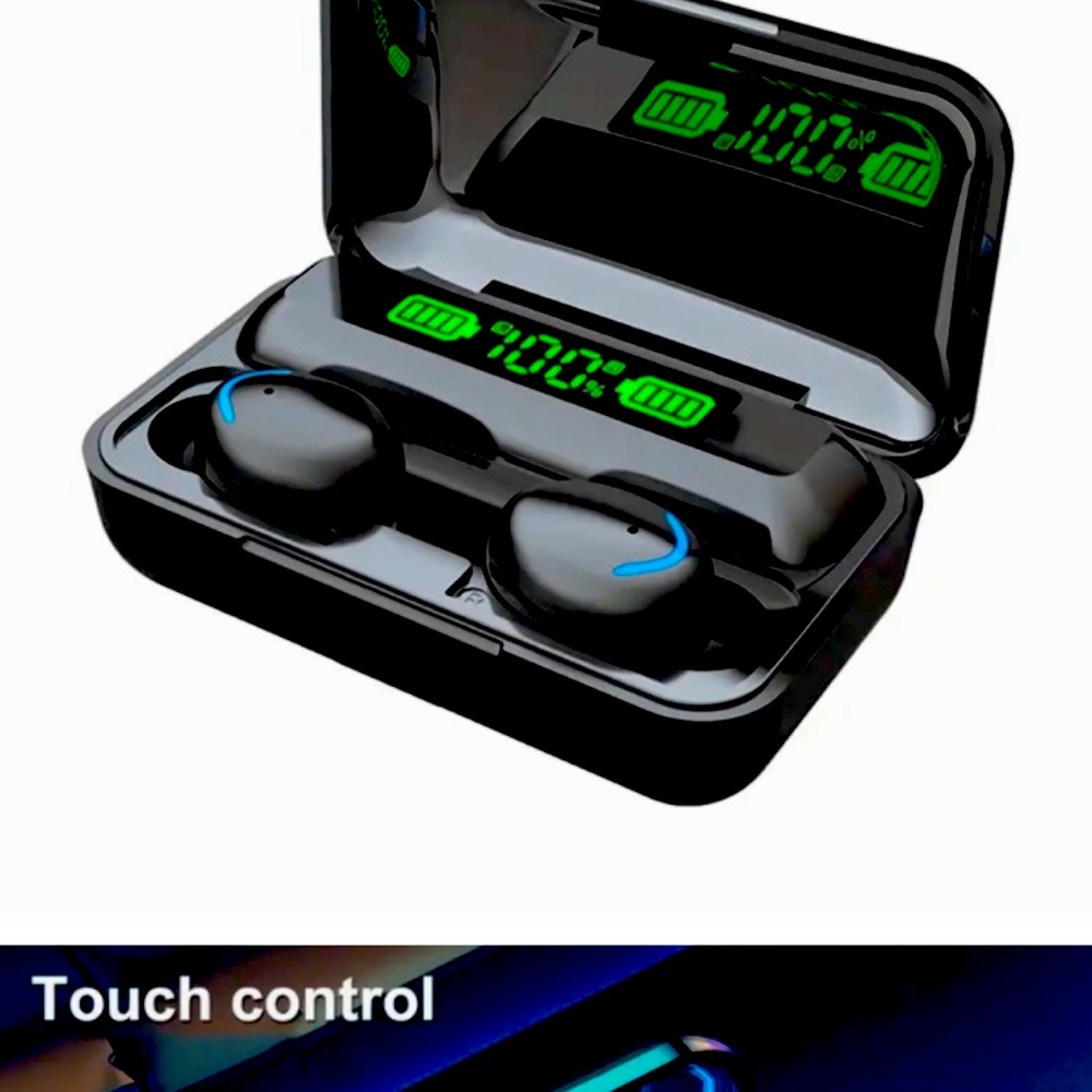 (PACK OF 2) M521 Intelligent Deep Bass Voice Cancelling Wireless Earbuds